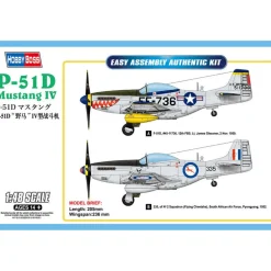 Maquette avion : P-51D Mustang IV Fighter - Hobby Boss