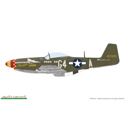 Maquette avion : P-51D-5 Mustang 1/72 - Eduard