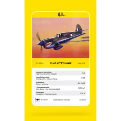 Maquette avion : P-40E KITTYHAWK - Heller