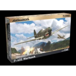 Maquette avion : P-40E Warhawk en 1:48 Profipack - Eduard