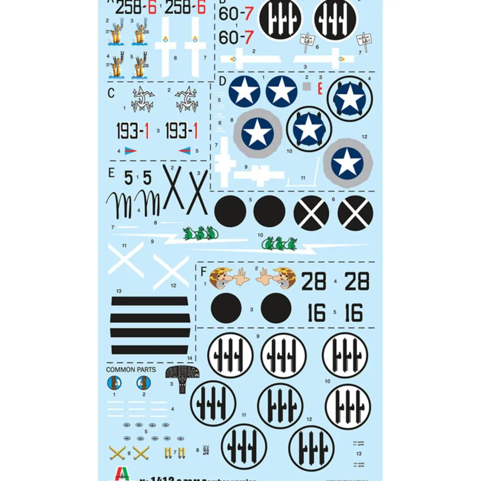 Maquette avion : S.79 Sparviero version bombardier - Italeri