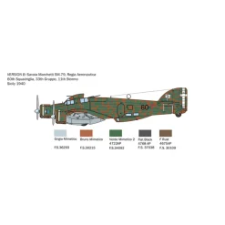 Maquette avion : S.79 Sparviero version bombardier - Italeri
