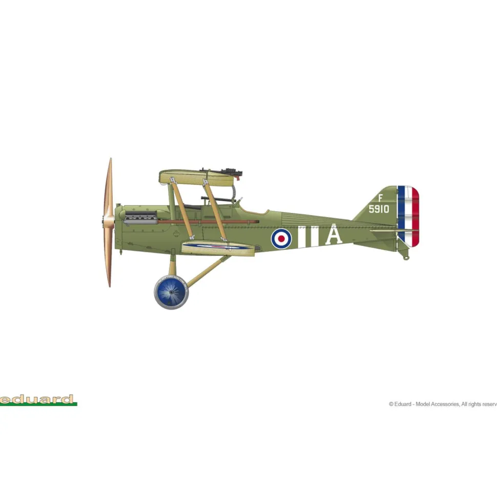 Maquette avion : SE.5a Hispano Suiza - Eduard