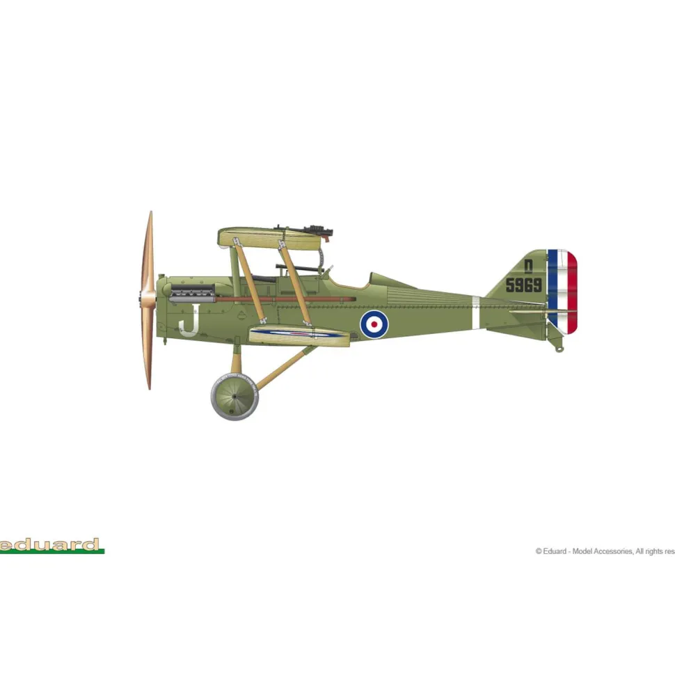 Maquette avion : SE.5a Hispano Suiza - Eduard