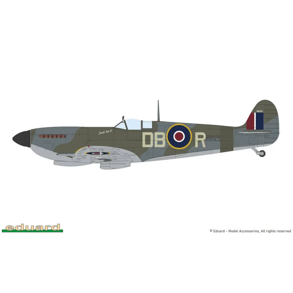Maquette avion : Spitfire Mk.Ixe Eduard-Profipack - Eduard