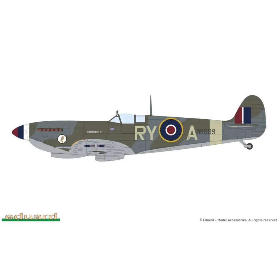 Maquette avion : Spitfire Mk.Ixe Eduard-Profipack - Eduard