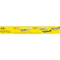 Maquette avion : Starter Kit : Dornier DO27/CASA C-127 - Heller