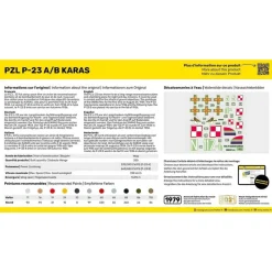 Maquette Avion : STARTER KIT - PZL 23 Karas - Heller