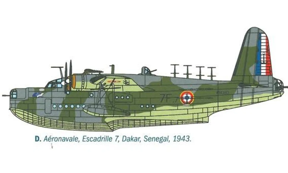 Maquette avion : Sunderland Mk.III - Italeri