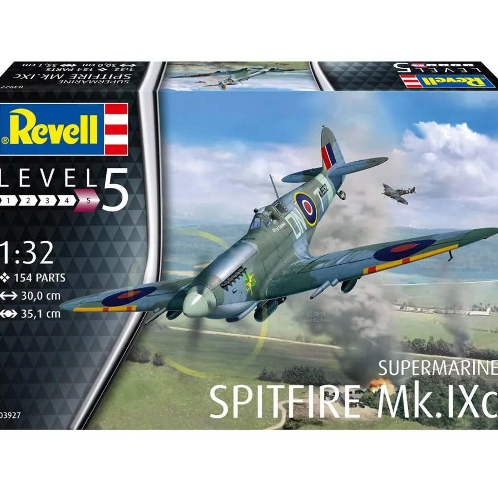 Maquette avion : Supermarine Spitfire Mk.Ixc - Revell