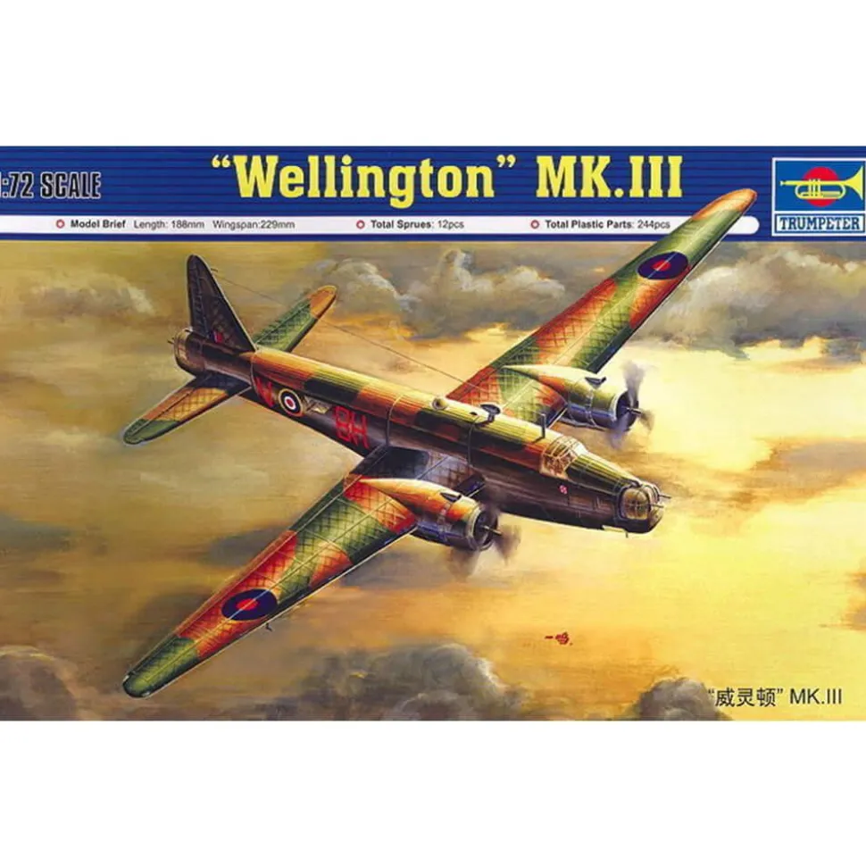 Maquette avion : Wellington Mk.3 - Trumpeter