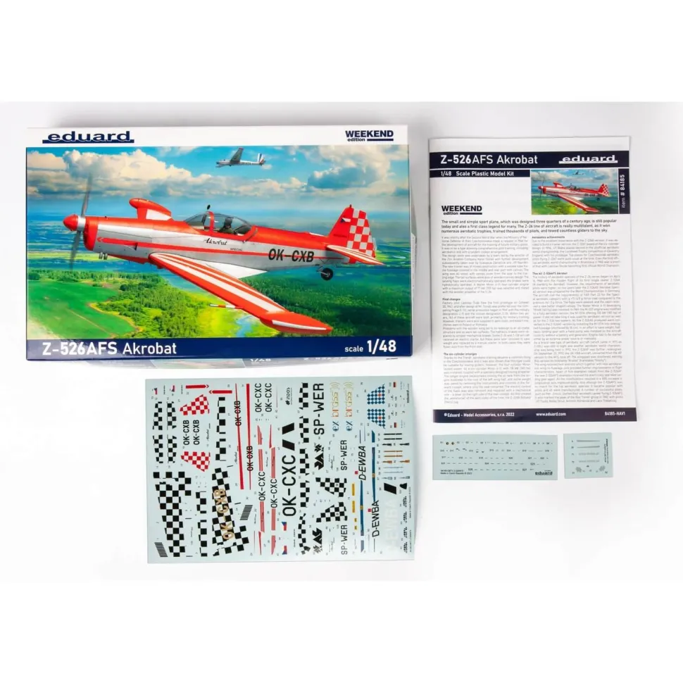 Maquette avion : Z-526AFS Akrobat - Eduard