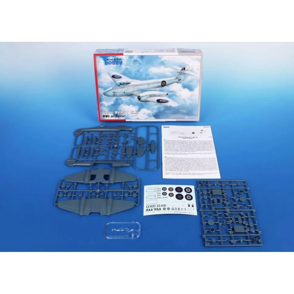 Maquette Avion de chasse : Gloster Meteor F Mk.III WWII - Special Hobby