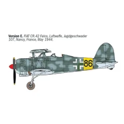 Maquette avion FIAT CR.42 CN Falco Chasse de nuit - 1/72 - Italeri