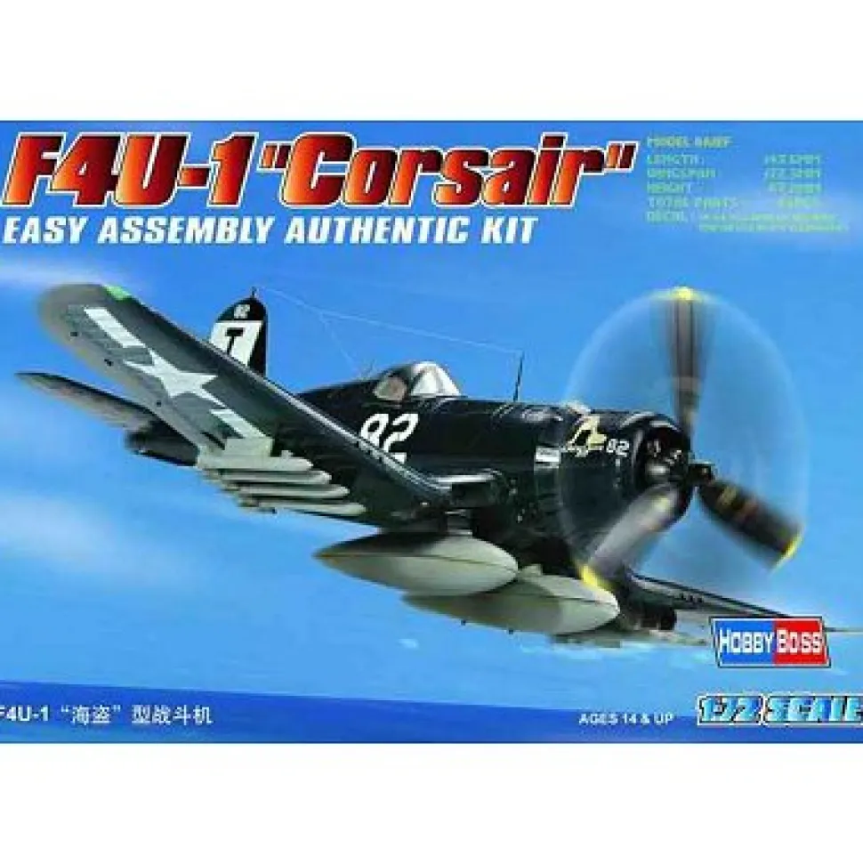 Maquette avion : F4U-1 Corsair - Hobby Boss