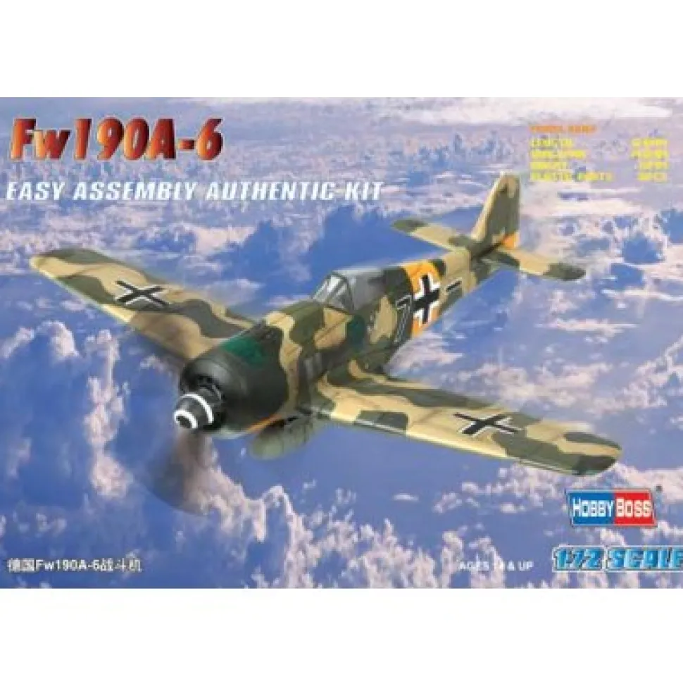 Maquette avion : FW 190 A-6 - Hobby Boss