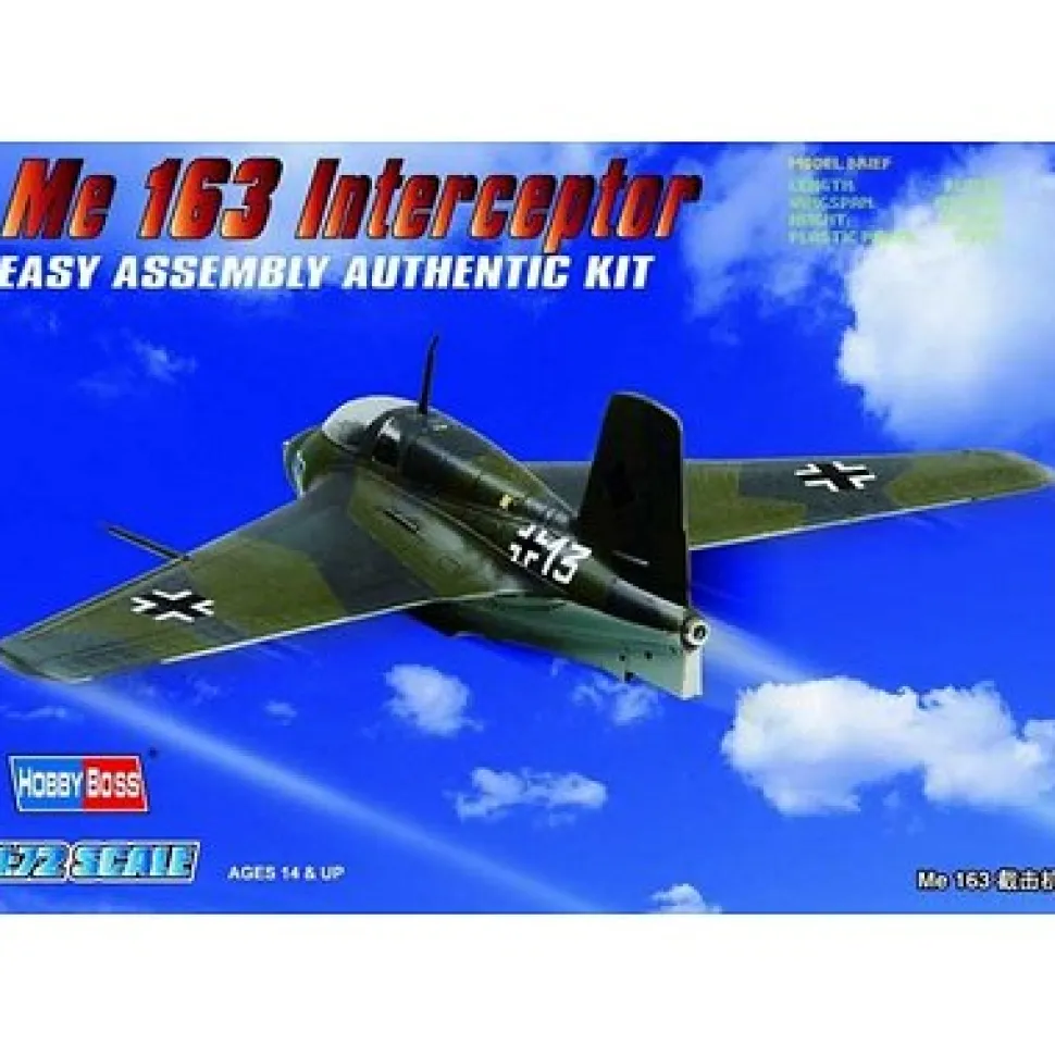 Maquette avion : Me 163 Interceptor - Hobby Boss