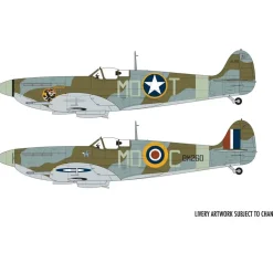 Maquette avion militaire : Supermarine Spitfire Mk.Vb - 1:48e - Airfix