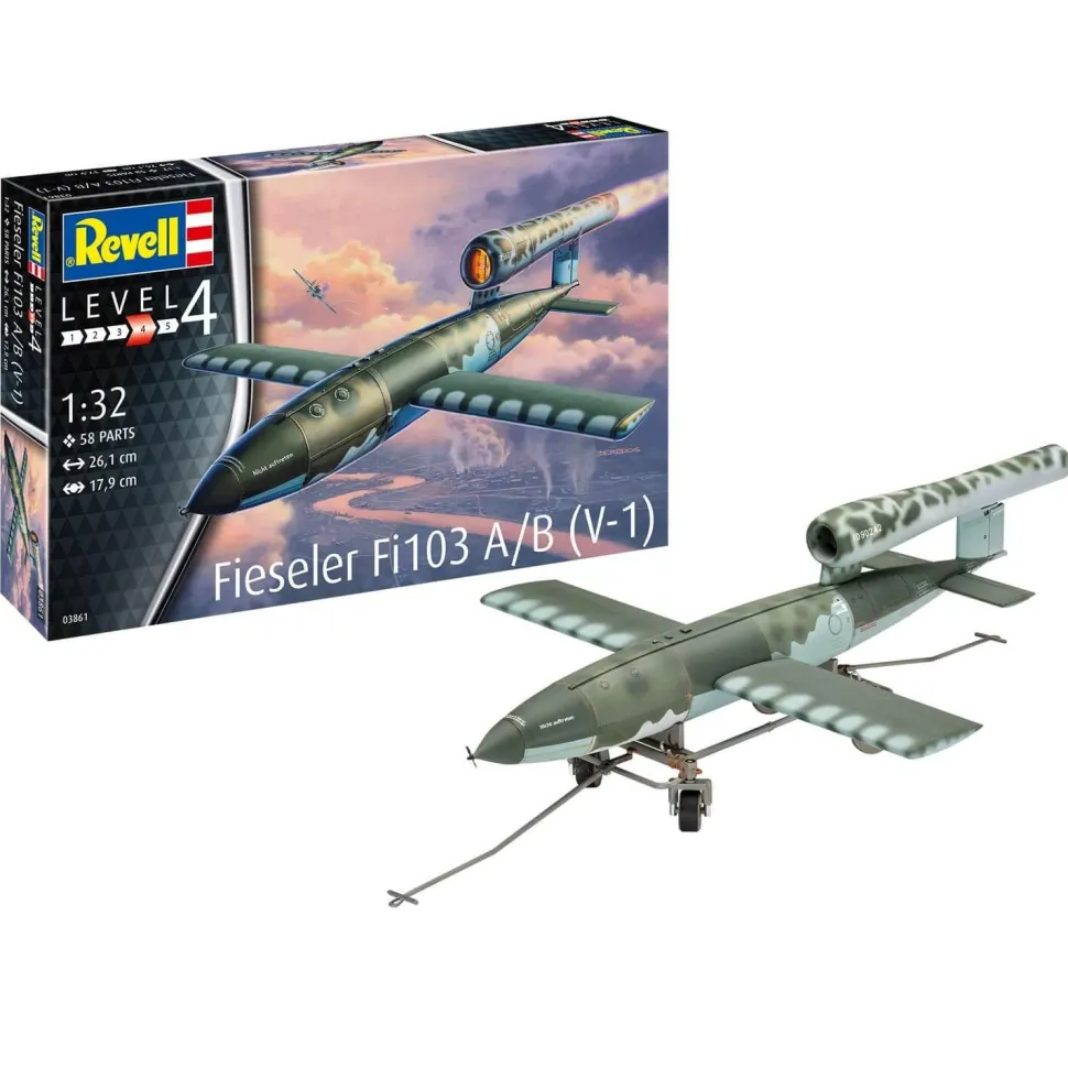 Maquette avion militaire : Fieseler Fi103 V-1 - Revell