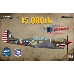 Maquette Avion militaire : 15 000e / P-40N Warhawk WWII - Eduard