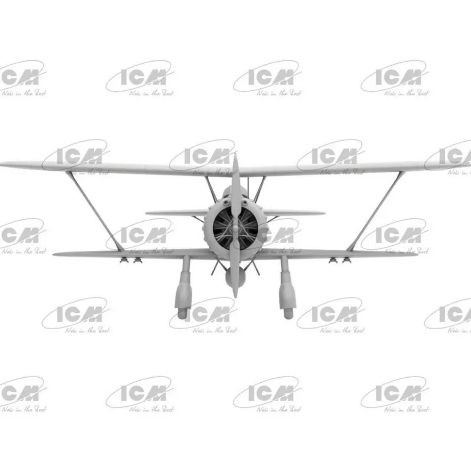 Maquette avion militaire : HS 123A Légion Condor - ICM