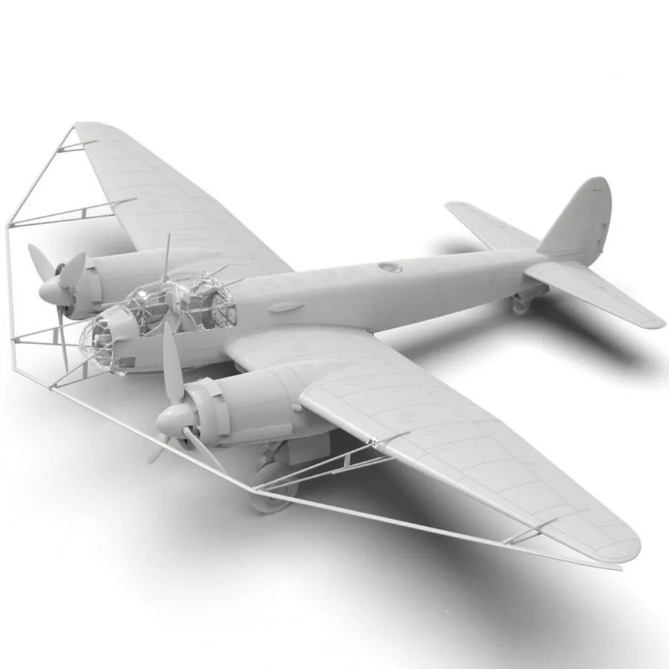 Maquette avion militaire : He 111H-8 Paravane - ICM