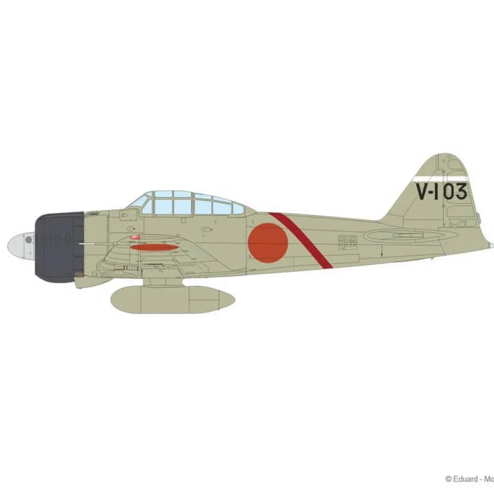 Maquette avion militaire : Zero Zero Zero! Dual Combo - Eduard