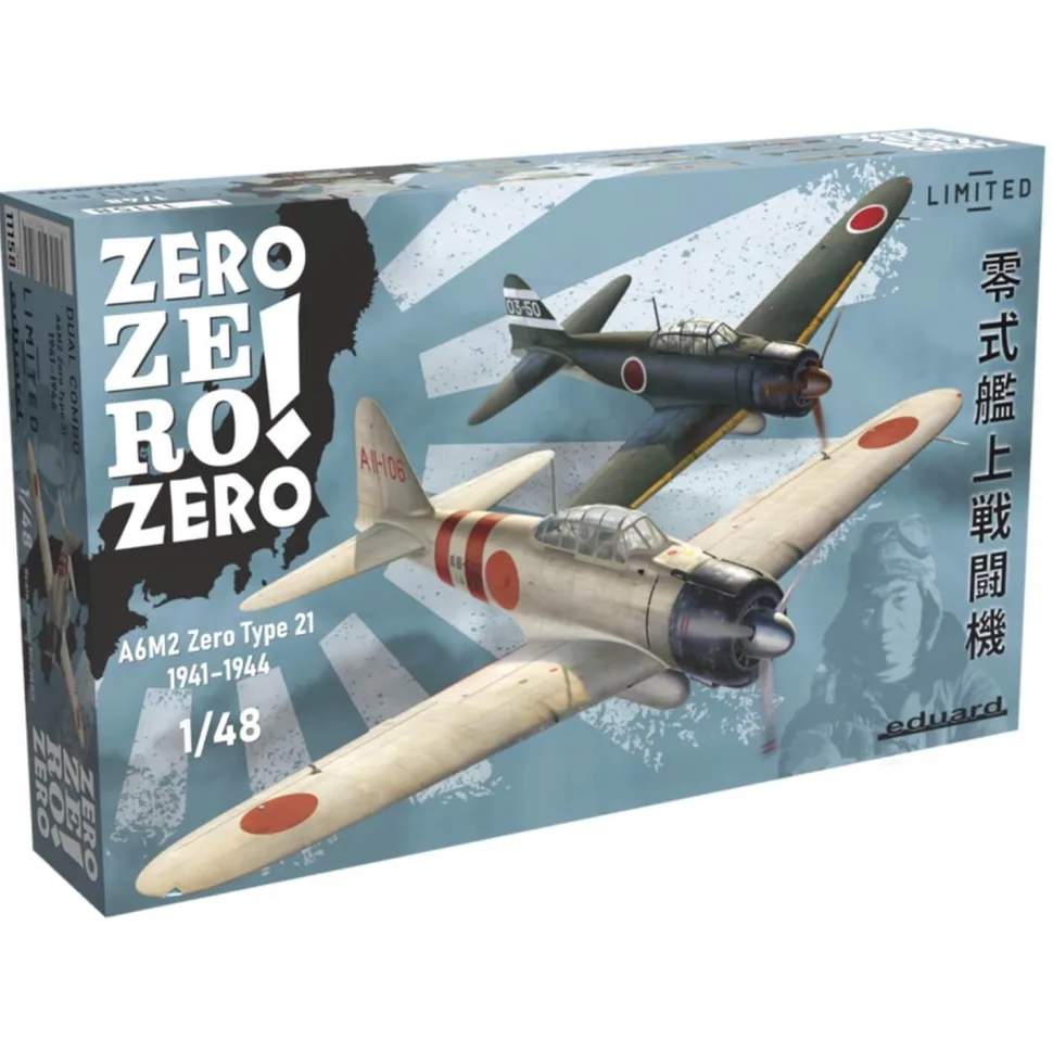Maquette avion militaire : Zero Zero Zero! Dual Combo - Eduard