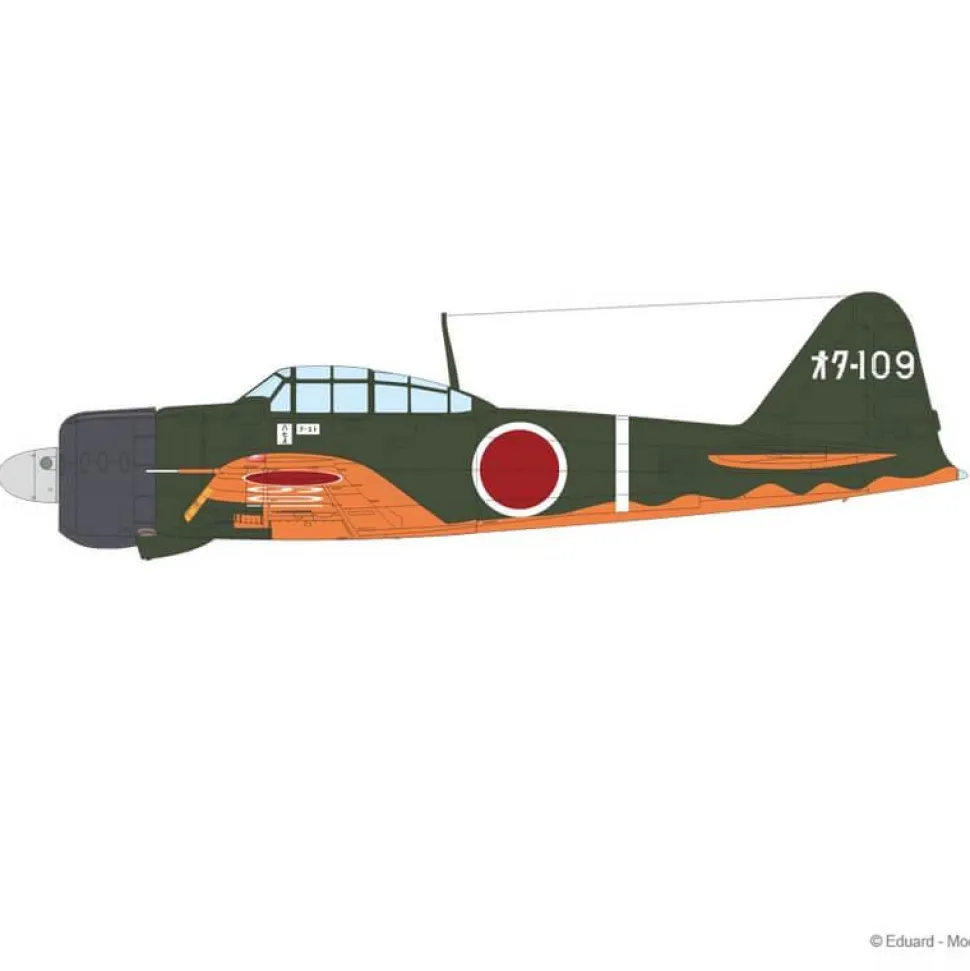 Maquette avion militaire : Zero Zero Zero! Dual Combo - Eduard