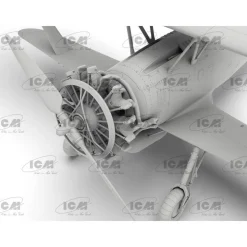 Maquette avion militaire allemand : HS 123A-1 WWII - ICM
