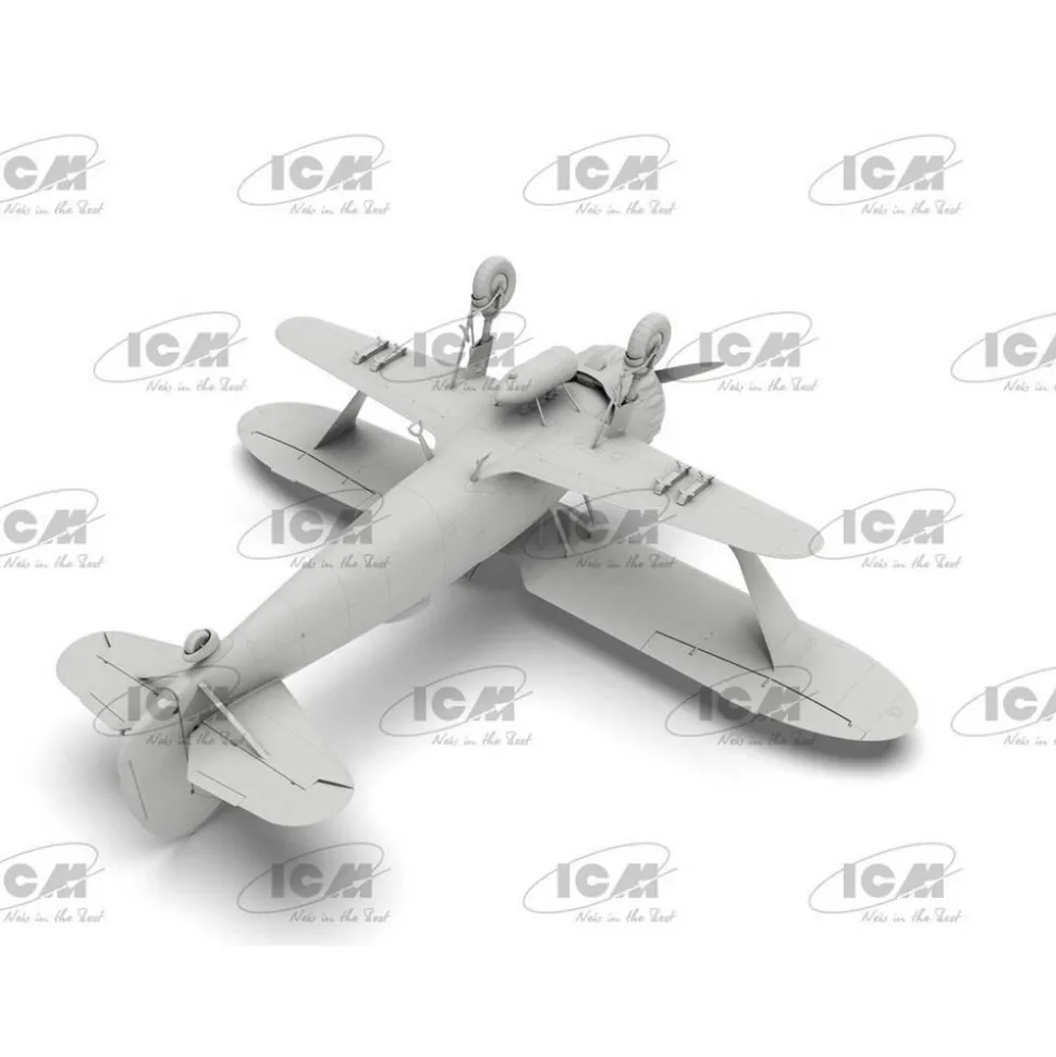 Maquette avion militaire allemand : HS 123A-1 WWII - ICM