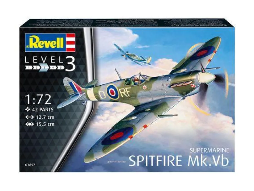 Maquette avion militaire : Spitfire Mk.Vb - Revell