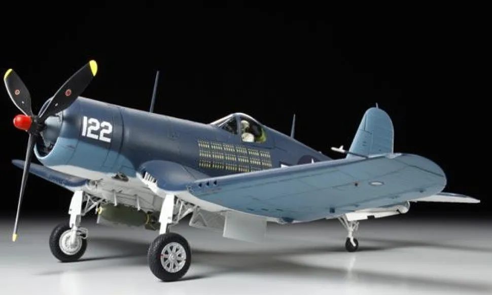 Maquette Avion Militaire : F4U-1A Corsair - Tamiya
