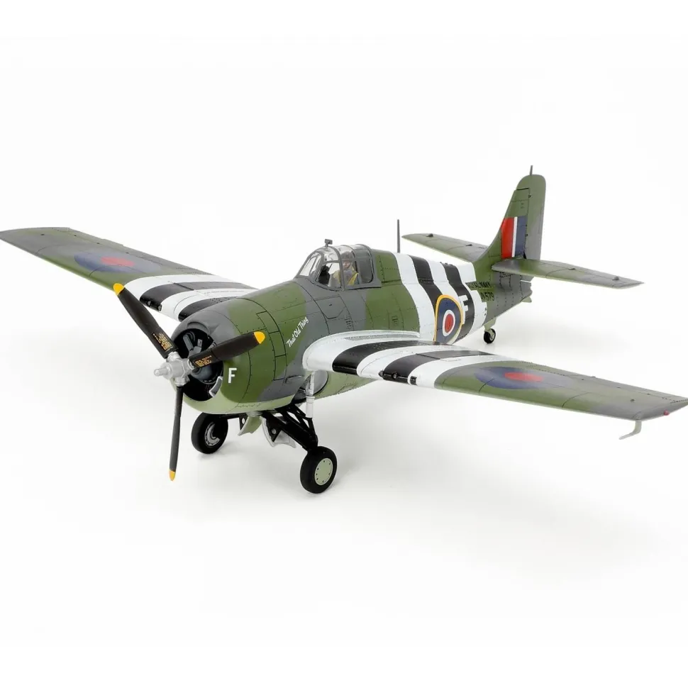 Maquette avion militaire : Grumman FM-1 Wildcat/Martlet Mk.V - Tamiya
