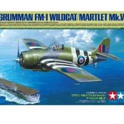 Maquette avion militaire : Grumman FM-1 Wildcat/Martlet Mk.V - Tamiya