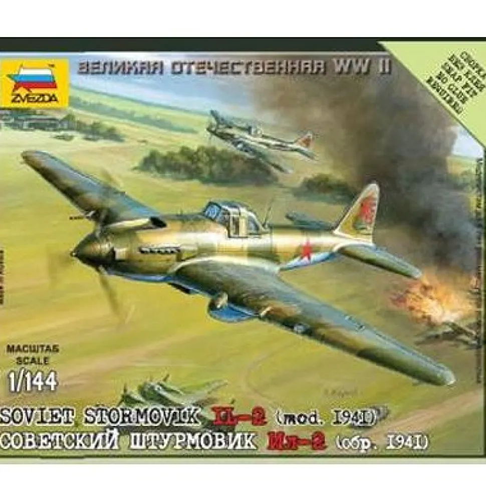 Maquette avion : Mini Kit : Illiouchine Il-2 Stormovik - Zvezda