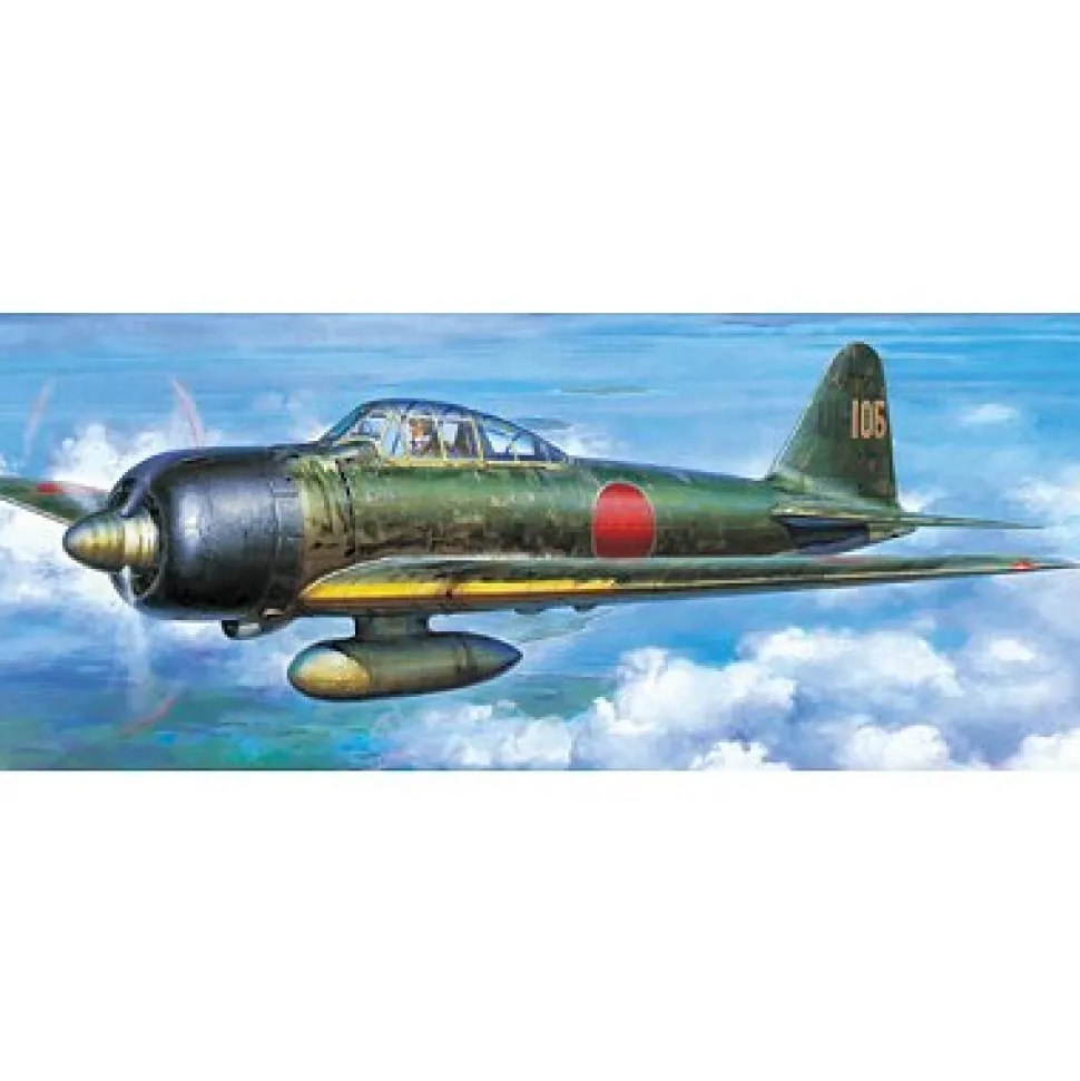 Maquette avion : Mitsubishi A6M3/3a Zero Fighter (Zeke) - Tamiya