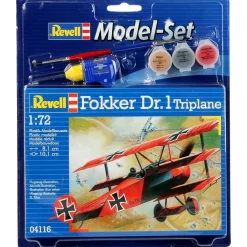 Maquette avion : Model-Set : Fokker DR.1 Triplane - Revell