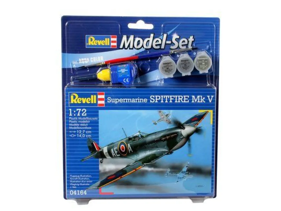 Maquette avion : Model-Set : Spitfire Mk V - Revell
