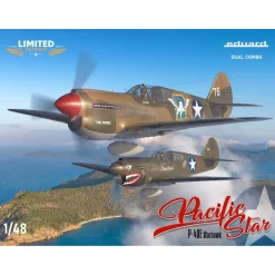 Maquette avion :Pacific Star P-40E Warhawk Dual Combo 1/48 - Eduard