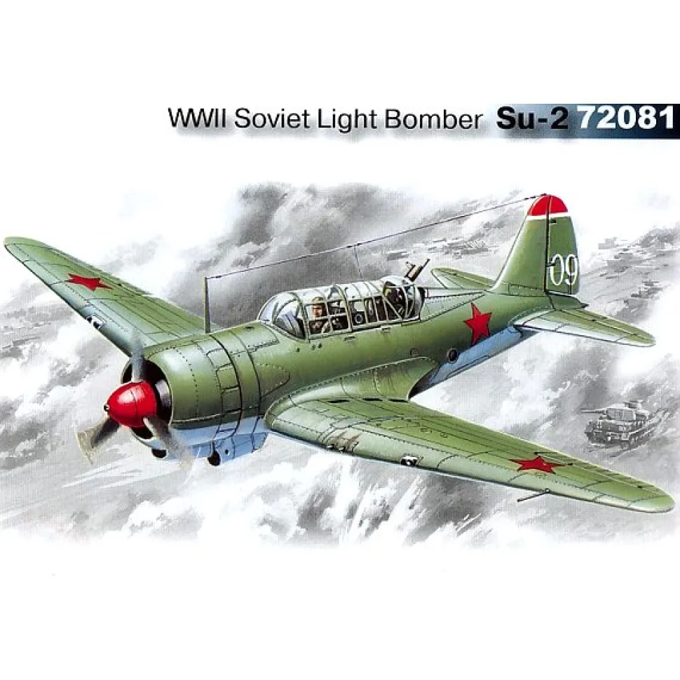 Maquette avion : Sukhoi SU-2 - ICM