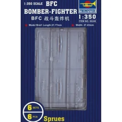 Maquette avions : Set mini avions BFC Bomber Fighter - Trumpeter