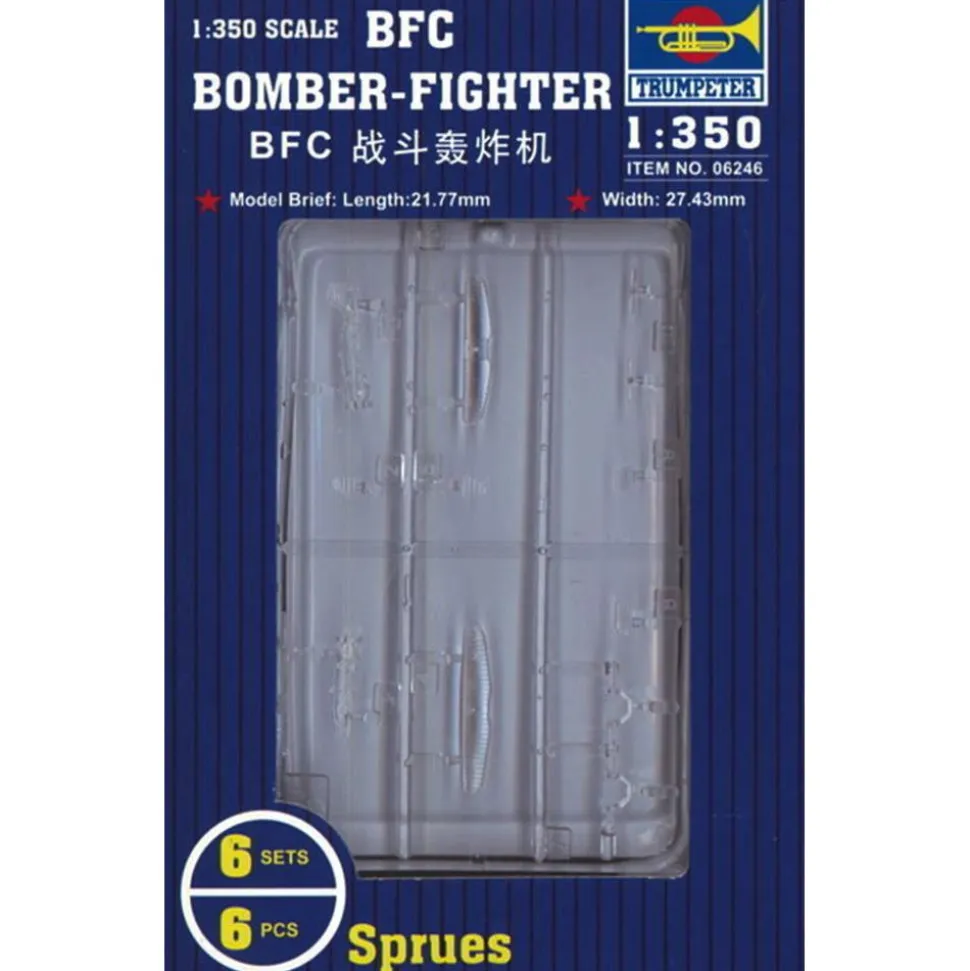 Maquette avions : Set mini avions BFC Bomber Fighter - Trumpeter