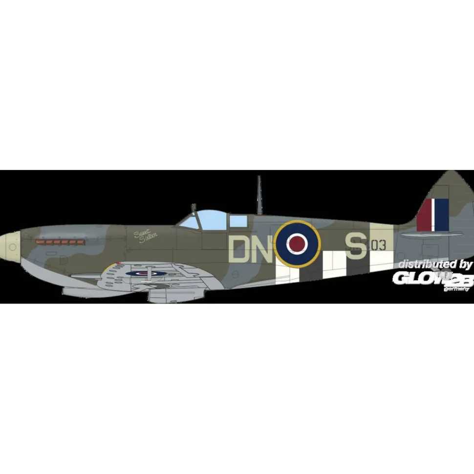Maquette Avions : Spitfire Mk.XVI High Back - Eduard