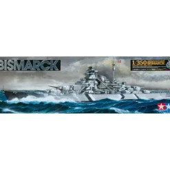 Maquette bateau : Cuirassé Bismarck - Tamiya