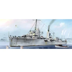 Maquette bateau : Destroyer allemand Zerstörer Z-7 1942 - Trumpeter