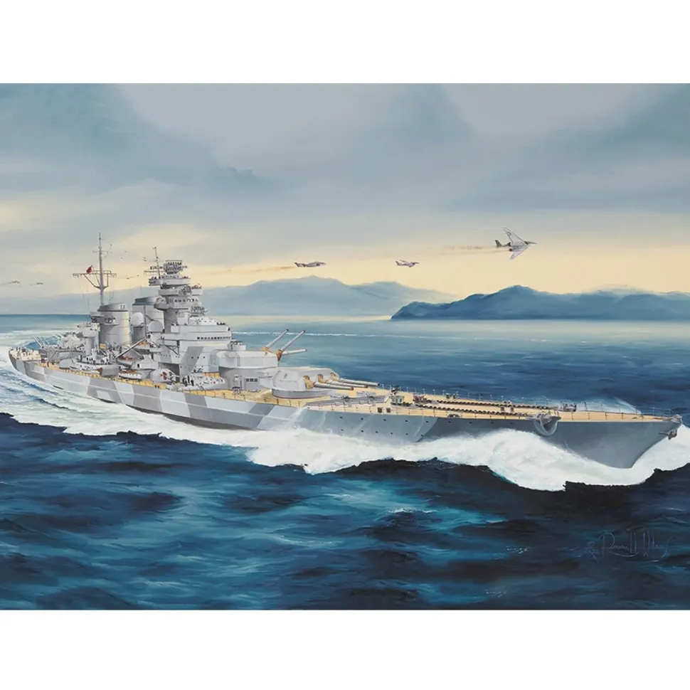 Maquette bateau : DKM Classe H Cuirassé - Trumpeter