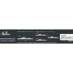 Maquette bateau : Escorteurs rapides E52 - Heller