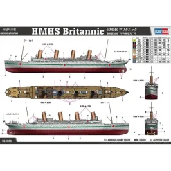Maquette Bateau : HMHS Britannic - Hobby Boss