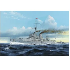 Maquette bateau : HMS Dreadnought Cuirassé britannique 1907 - Trumpeter